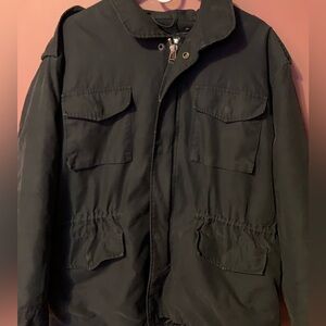 Vintage Burton Winter Coat XL Removable Shell Chore Field Jacket Utility